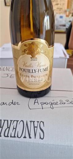 Loire Valley Pouilly-Fumé Domaine Les Chaumes Pauliacum 2022