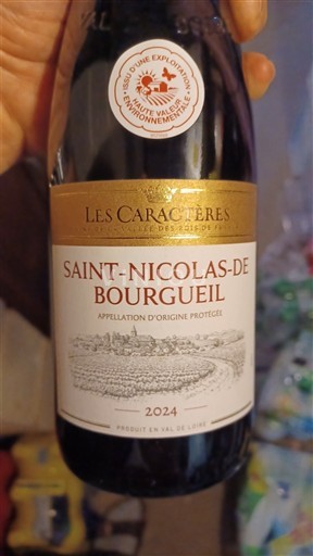 Thung lũng sông Loire Saint-Nicolas-De-Bourgueil Les Caractères 2024