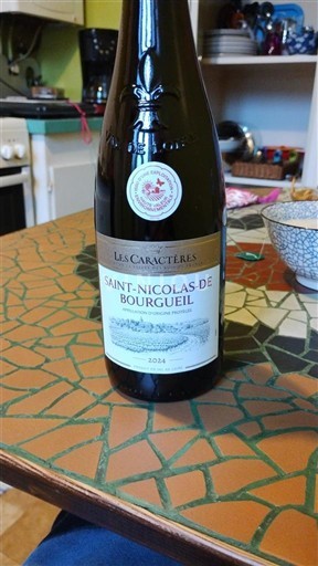 Thung lũng sông Loire Saint-Nicolas-De-Bourgueil Les Caractères 2024