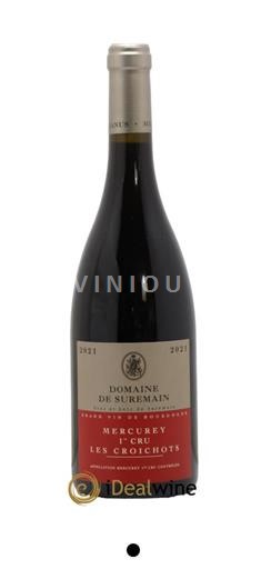 Borgogna Mercurey Premier Cru Domaine Suremain Les Croichots 2021