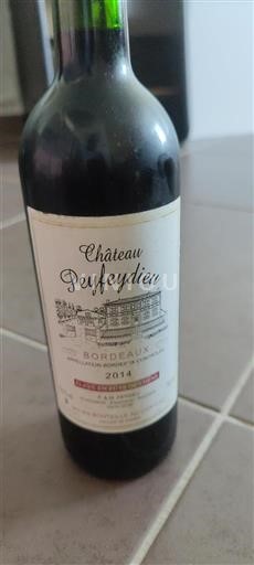 Bordeaux Château Peyfeydieu 2014