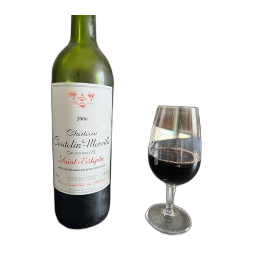 Bordeaux Saint-Estèphe Cru Bourgeois Château Coutelin-Merville 2006