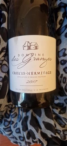 Rhône-dalen Crozes-Hermitage Domaine Des Granges 2017