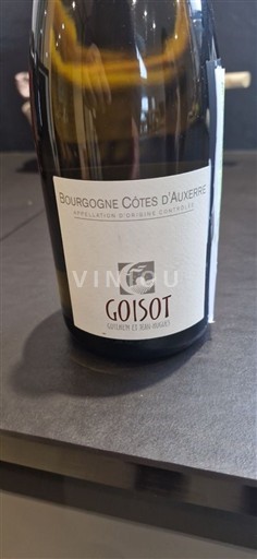 Burgundi Bourgogne Côtes d'Auxerre Goisot 2022