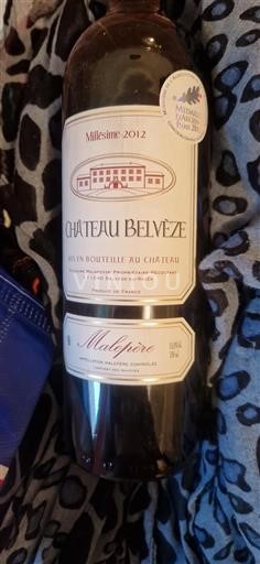 Languedoc Malepère Château Belvèze 2012