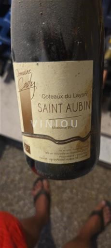 Údolí Loiry Coteaux-du-Layon Domaine Cady Saint Aubin 2014