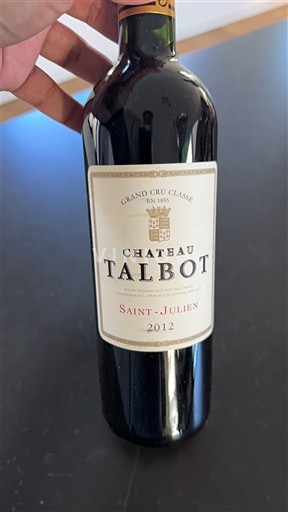 Bordeaux Saint-Julien Grand Cru Talbot 2012