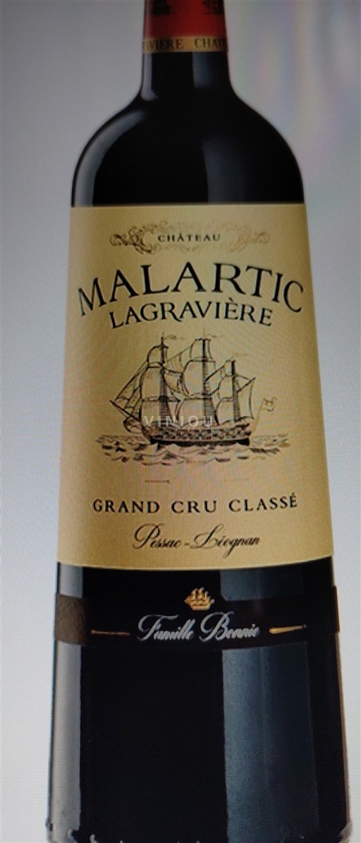 Bordeaux Pessac-Léognan Grand Cru Classé Château Malartic-Lagravière 2014