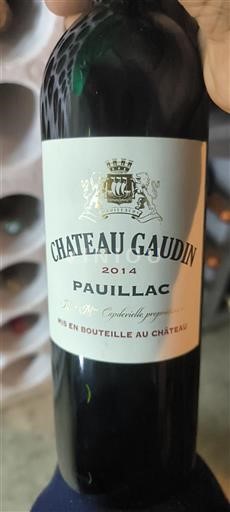 Bordeaux Pauillac Château Gaudin 2014