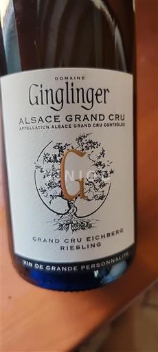 Alsace Alsace Grand Cru Grand Cru Domaine Ginglinger Grand Cru Eichberg Riesling 2022