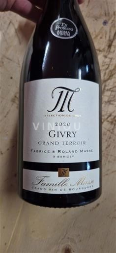 Borgoña Givry Famille Masse Grand Terroir 2020