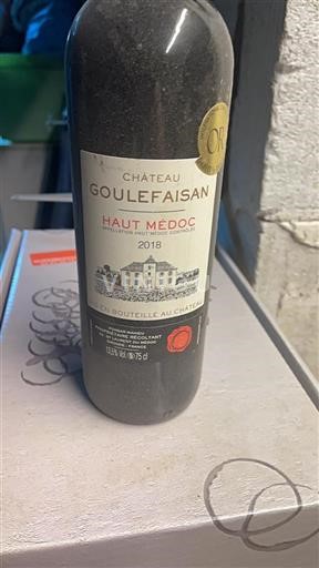 Burdeos Haut-Médoc Château Goulefaisan 2018