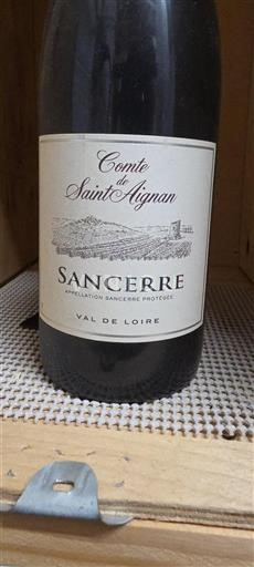 Vin Blanc sec Comte de Saint Aignan 2015 France Vallée de la Loire Sancerre AOC
