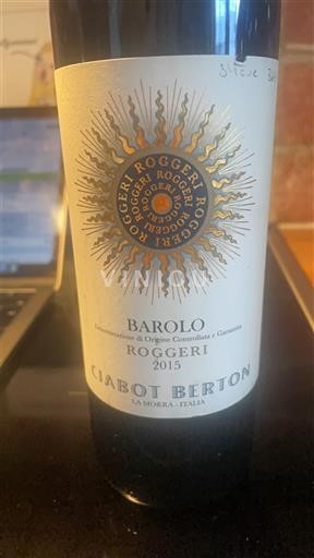 Piamonte Barolo Ciabot Berton Roggeri 2015