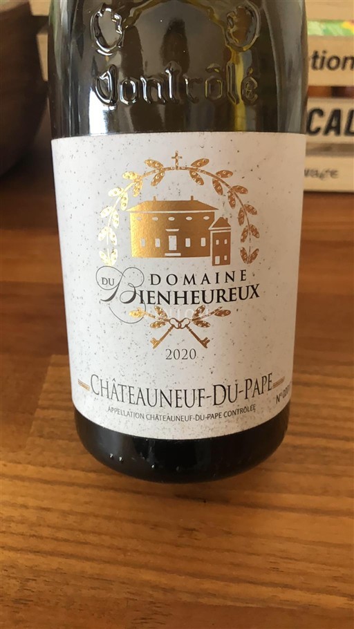 Rona dolina Châteauneuf-du-Pape Domaine Bienheureux Domaine Bienheureux 2020
