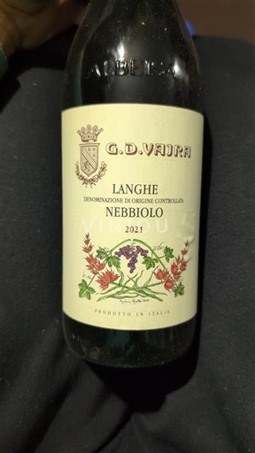 Piedmont Wines Langhe G.D. Vajra 2021