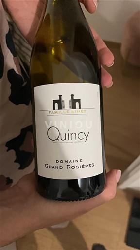 Loiren laakso Quincy Domaine Grand Rosières Ei vuosikertaa