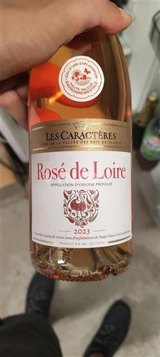 Loire Valley Rosé de Loire Les Caractères 2023