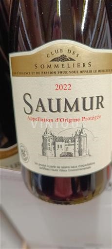 Thung lũng sông Loire Saumur Club des Sommeliers 2022