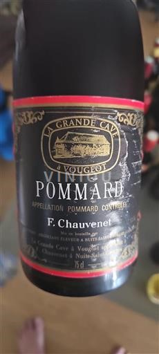 Burgundy Pommard La Grande Cave à Vougeot 1987