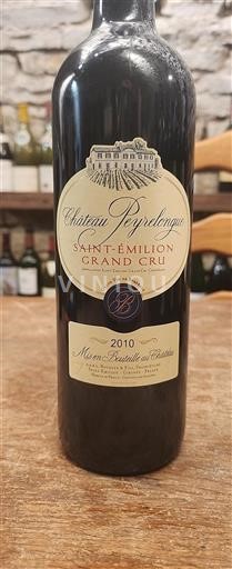 Bordeaux Saint-Émilion Grand Cru Grand Cru Château Peyrelongue 2010
