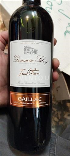 Sudoeste Gaillac Domaine Salvy Tradition Sin añada