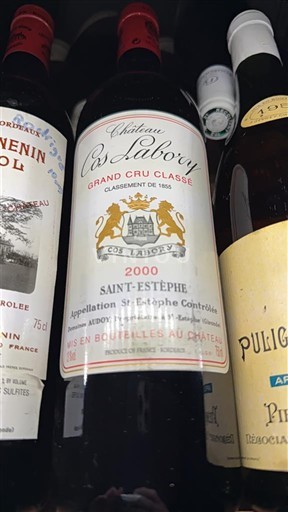 Burdeos Saint-Estèphe Grand Cru Château Cos Labory 2000