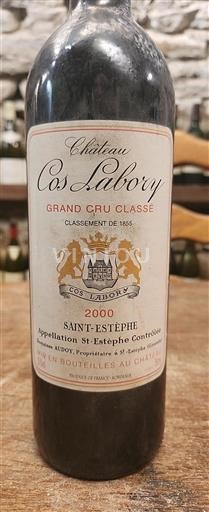 Bordeaux Saint-Estèphe Grand Cru Château Cos Labory 2000
