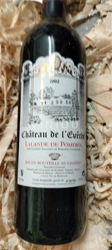 Bordeaux Lalande-de-pomerol Château L'Évêché 2002