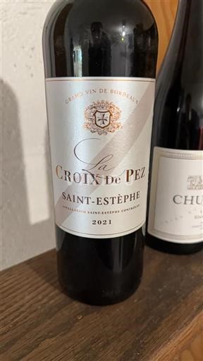 Bordéus Saint-Estèphe Croix de Pez 2021