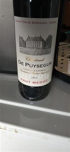 Bordeaux Haut-Médoc Chastenet de Puységur 2019