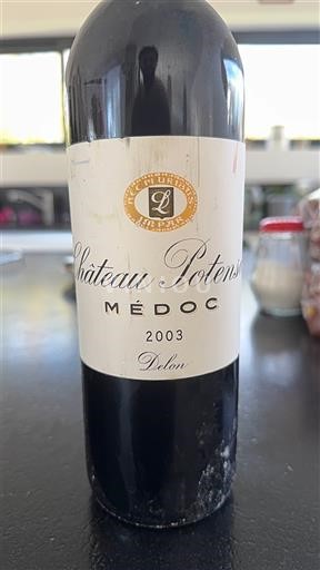 Bordeaux Médoc Château Potensac 2003