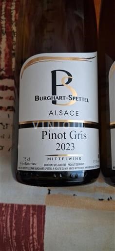 Alsácia Grand Cru Burghart-Spettel 2023