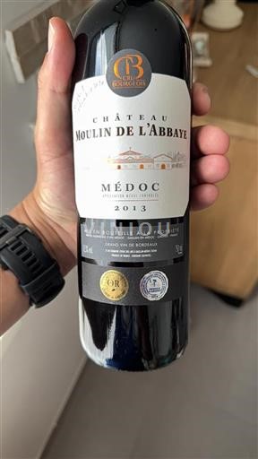 Bordeaux Médoc Château Moulin de l'Abbaye 2013