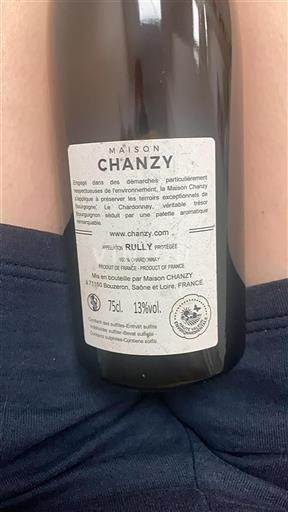 Borgogna Rully Maison Chanzy 2022