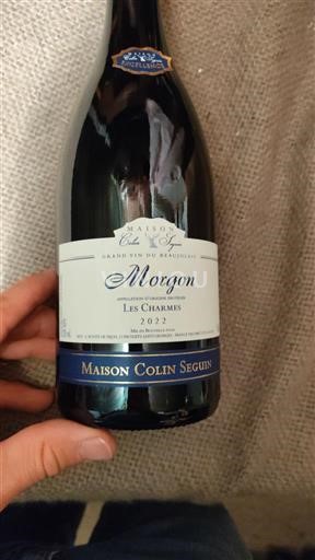 Beaujolais Morgon Maison Colin Seguin Les Charmes 2022