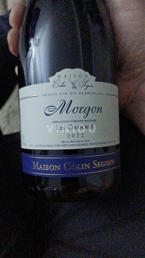 Beaujolais Morgon Maison Colin Seguin Les Charmes 2022