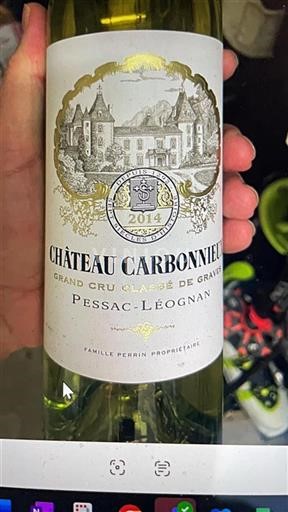 Bordeaux Pessac-Léognan Grand Cru Château Carbonnieux 2014
