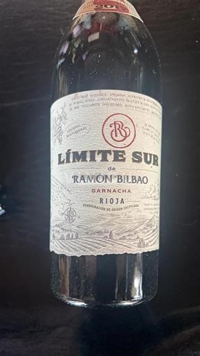 La Rioja Rioja Ramón Bilbao Límite Sur 2017