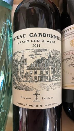Bordeaux Pessac-Léognan Grand Cru Classé Château Carbonnieux 2011