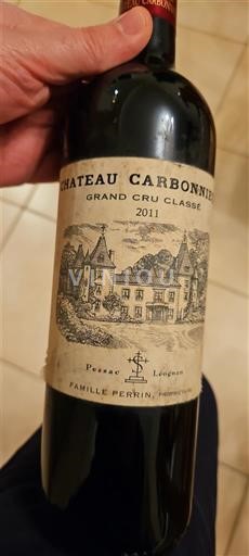 Bordeaux Pessac-Léognan Grand Cru Classé Château Carbonnieux 2011