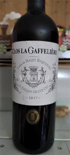 Bordeaux Saint-Émilion Grand Cru Grand Cru Clos La Gaffelière 2017