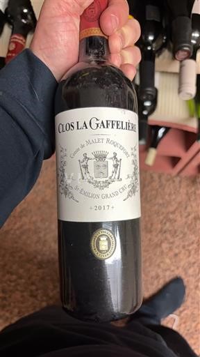 Burdeos Saint-Émilion Gran Cru Grand Cru Clos La Gaffelière 2017