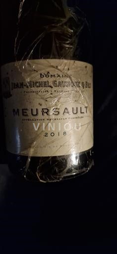 Burgundy Meursault Jean-Michel Gaunoux & Fils 2018