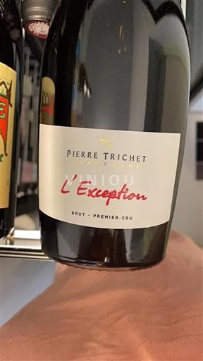 Champaña Champán Premier Cru Pierre Trichet L'Exception Sin añada