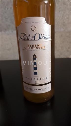 Poitou-Charentes Pineau des Charentes Vignerons Oléron Soleil d'Oléron Senza annata
