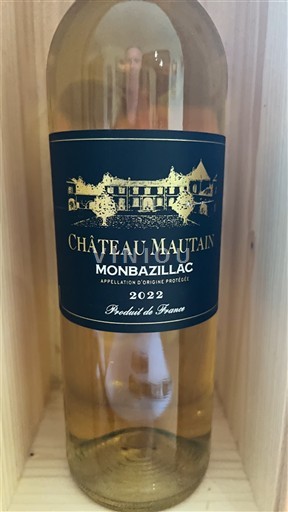 Sudoeste Monbazillac Château Mautain 2022