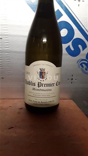 Бургундія Chablis Premier Cru Jean-Paul & Benoît Droin Montmains 2023