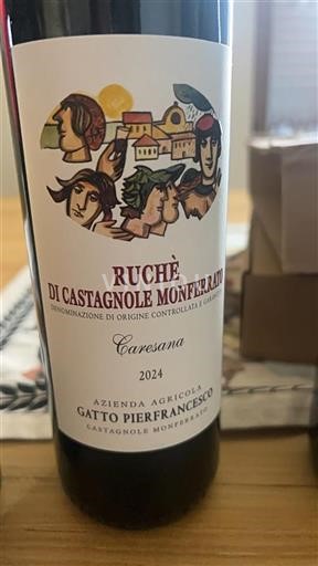 Piamonte Ruché di Castagnole Monferrato Gatto Pierfrancesco Caresana 2024