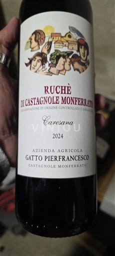 Piemonte Ruché di Castagnole Monferrato Gatto Pierfrancesco Caresana 2024